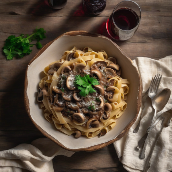 Mushroom Ragu Pasta – Herzhaftes Pilzragout mit Pasta