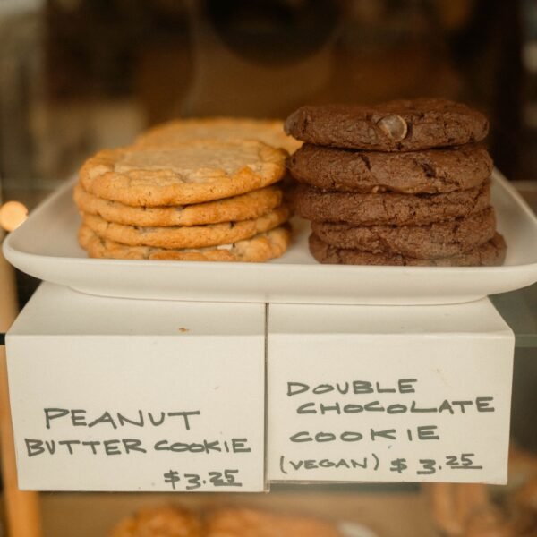 Schokoladen-Chip Erdnussbutter-Cookies